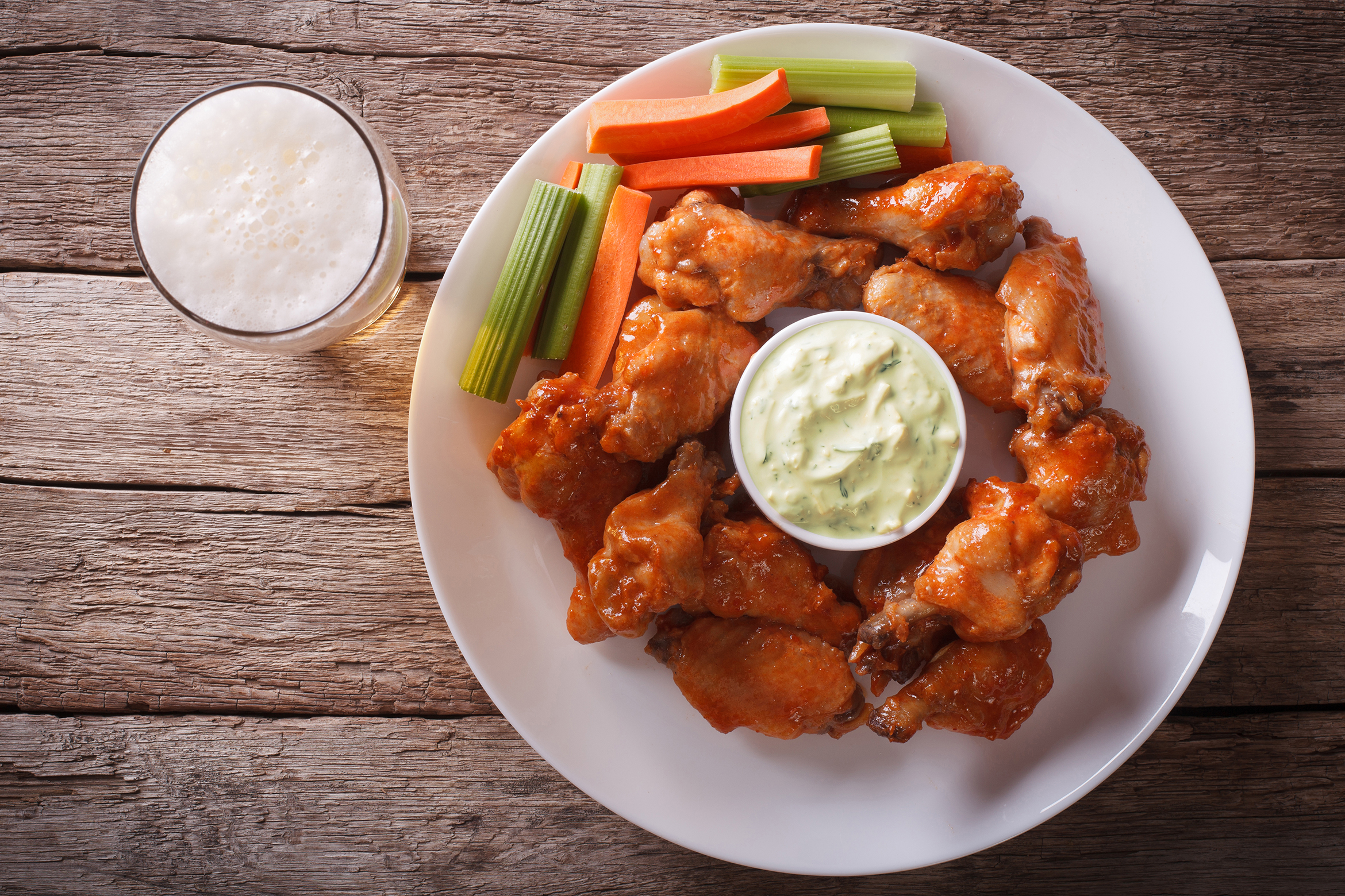 Buffalo Wings Guac N Roll Mexican Grill Restaurant Cantina York Beach Maine