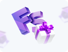 Loyalty program and VIP clubs Free spins inscription and gift image